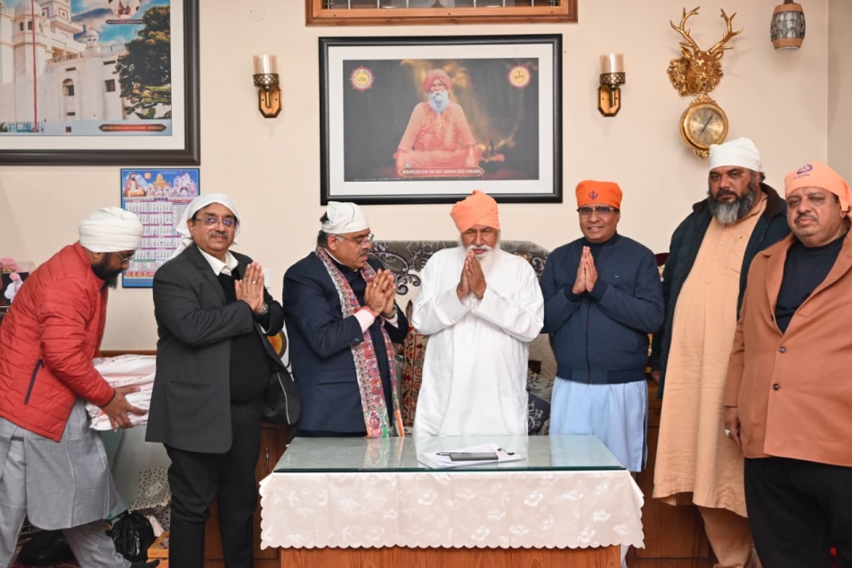 संत निरंजन दास जी को पद्म श्री सम्मान मिलना पूरे रैदासिया समाज के लिए गौरव का विषय